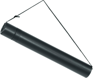 LINEX DT174 Zeichenköcher höhenverstellbar 40-74 cm, 5,5 cm Durchmesser, inkl. Schultergurt