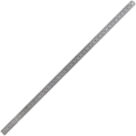 LINEX SL100 Stahl-Lineal, 1000 x 35mm, cm und Zoll-Skala,...