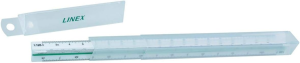 LINEX A370P Schulreißschiene 70 cm, 5 cm breit, senkrechte Kante