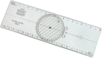 LINEX 2811 Navigation Kurslineal, Nautischer Plotter,...