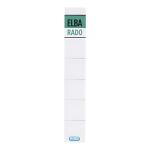 ELBA Sichtreiter "VL", aus farblosem PVC, 4-zeilig beschriftbar,