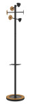 Unilux BORA BAMBOO Standgarderobe schwarz-bambus, 6...
