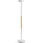 Unilux PRYSKA LED-Deckenfluter weiß-buche, dimmbar,...
