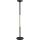 Unilux PRYSKA LED-Deckenfluter schwarz-buche, dimmbar