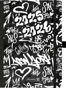 2025/2026 Brunnen Schülerkalender „Graffiti“ A5