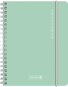 2025/2026 Brunnen Schülerkalender „Plain Mint“ A6