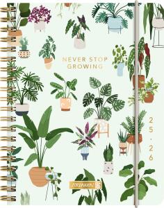 2025/2026 Brunnen Schülerkalender „Little Plants“ A6