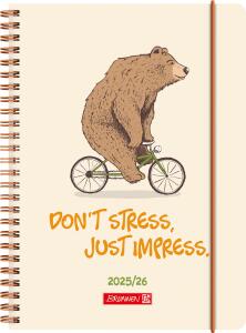 2025/2026 Brunnen Schülerkalender „Bear“ A5