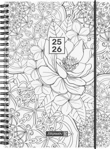 2025/2026 Brunnen Schülerkalender „ZENart“ A5