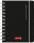 2025/2026 Brunnen Schülerkalender „Plain Black“ A6