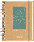 2025/2026 Brunnen Schülerkalender „Jungle Leaf“ A6 Papier