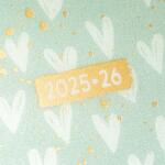 2025/2026 Brunnen Schülerkalender „Hearts“ A5 4061947139488