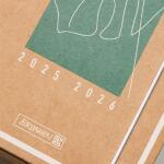 2025/2026 Brunnen Schülerkalender „Jungle Leaf“ A6 Papier