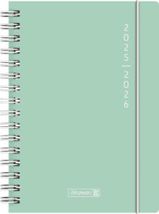 2025/2026 Brunnen Schülerkalender „Plain Mint“ A5