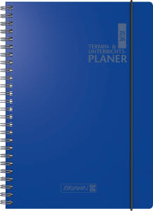 2025/2026 Brunnen Termin- & Unterrichtsplaner A4 blau