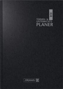 2025/2026 Brunnen Termin- & Unterrichtsplaner A5 sw