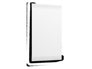 Kartenhalter 54x85mm tr 25St reXycle® mit Clip für 2 Karten