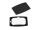 Namensschild 54x90 mm sw Recycling-Papier