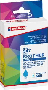 Tintenpatrone EDD-547 ersetzt Brother LC223C
