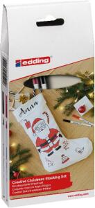 Textilstift 4600 schwarz + rot 2St Set Nikolaus