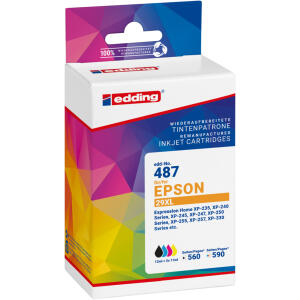 Tintenpatrone EDD-487 ersetzt Epson T29XL Multipack 4