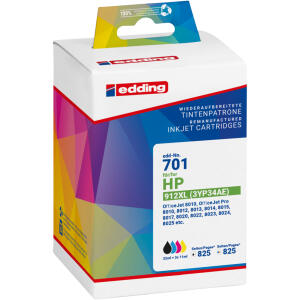 Tintenpatrone EDD-701 ersetzt HP 912XL Multipack 4