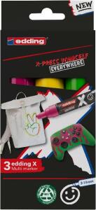X Multimarker 6900 3er-Set Bonbonfarben