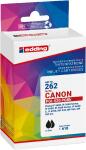 Tintenpatrone EDD-262 ersetzt Canon PGI-520BK Doppelpack