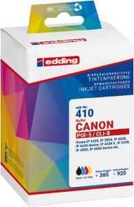 Tintenpatrone EDD-410 ersetzt Canon PGI-5BK+CLI-8CMY