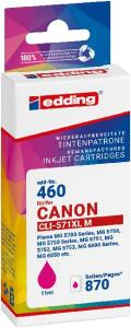 Tintenpatrone EDD-460 ersetzt Canon CLI-571XL