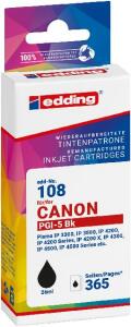 Tintenpatrone EDD-108 ersetzt Canon PGI-5BK