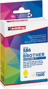 Tintenpatrone EDD-586 ersetzt Brother LC3219XLY