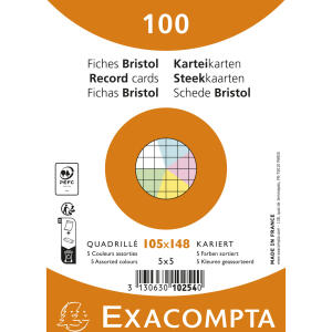 Karteikarten A6 Kari ert 100St/Pkg st