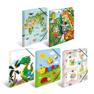 Herma Sammelmappe Eckspanner Karton A4 Kindergarten 10er-Sortierung