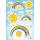 Herma Sticker MAGIC Rainbow Glitterfolie 1 Bl