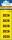 HERMA Jahresschild 60 x 26 mm (B x H) 2026 gelb 100 St./Pack.