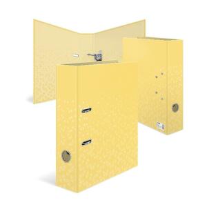 Herma Ordner Karton A4, 7 cm Rückenbreite gelb