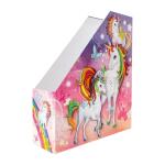 Herma Stehsammler aus stabilem Karton B/T/H 8 x 27,5 x 31,5 cm Einhorn