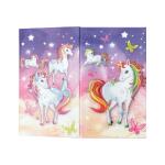 Herma Stifteköcher aus stabilem Karton B/T/H 8 x 8 x 13 cm Einhorn