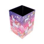 Herma Papierkorb aus stabilem Karton 15 Liter B/T/H 22 x 22 x 31,5 cm Einhorn