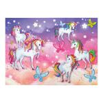 Herma Papierkorb aus stabilem Karton 15 Liter B/T/H 22 x 22 x 31,5 cm Einhorn