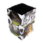 Herma Papierkorb aus stabilem Karton 15 Liter B/T/H 22 x 22 x 31,5 cm Fussball