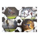 Herma Papierkorb aus stabilem Karton 15 Liter B/T/H 22 x 22 x 31,5 cm Fussball