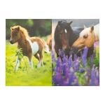 Herma Papierkorb aus stabilem Karton 15 Liter B/T/H 22 x 22 x 31,5 cm Pferdewiese