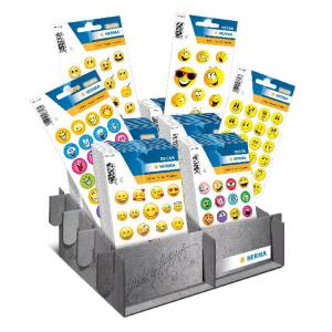 Herma Sticker Display Mix 60 Pack Happy Faces