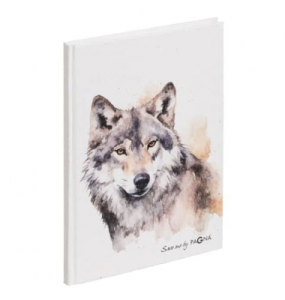 Notizbuch A5 Wolf 128S dotted lines