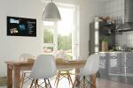 SIGEL B1201 Glas-Magnettafel Be!Board - 60 x 40 x 0,90 cm - schwarz