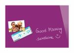 SIGEL B1204 Glas-Magnettafel Be!Board - 60 x 40 x 0,90 cm - beere