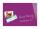SIGEL B1204 Glas-Magnettafel Be!Board - 60 x 40 x 0,90 cm - beere