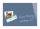SIGEL B1207 Glas-Magnettafel Be!Board - 60 x 40 x 0,90 cm - blau
